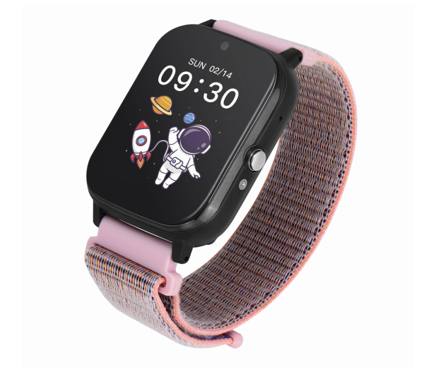 Garett Kids Tech 4G Różowy velcro - 1357926 - zdjęcie